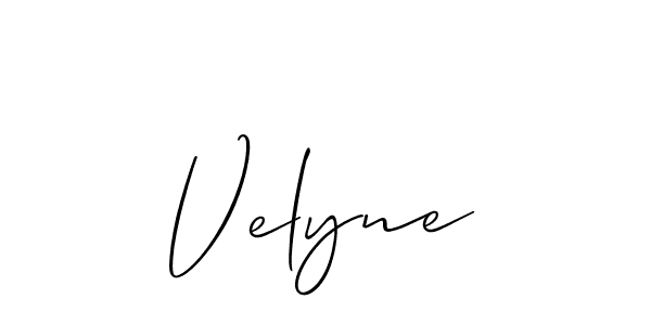 Make a short Velyne signature style. Manage your documents anywhere anytime using Allison_Script. Create and add eSignatures, submit forms, share and send files easily. Velyne signature style 2 images and pictures png