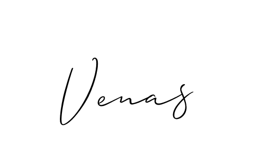 Make a beautiful signature design for name Venas. Use this online signature maker to create a handwritten signature for free. Venas signature style 2 images and pictures png
