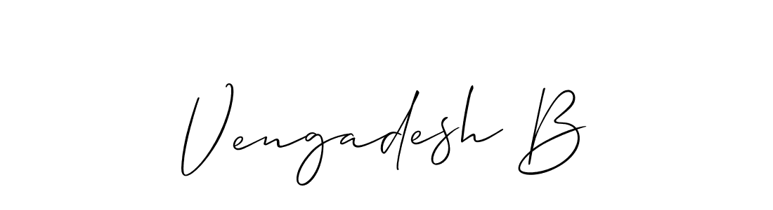 You can use this online signature creator to create a handwritten signature for the name Vengadesh B. This is the best online autograph maker. Vengadesh B signature style 2 images and pictures png