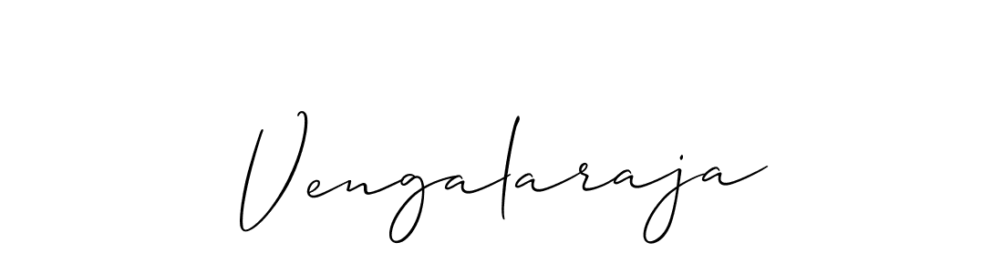 Design your own signature with our free online signature maker. With this signature software, you can create a handwritten (Allison_Script) signature for name Vengalaraja. Vengalaraja signature style 2 images and pictures png