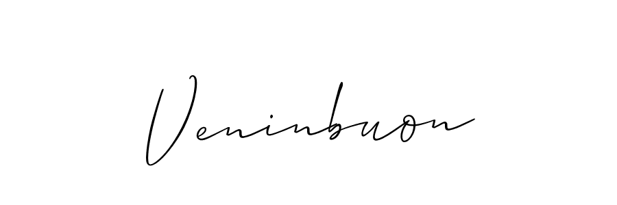 Also You can easily find your signature by using the search form. We will create Veninbuon name handwritten signature images for you free of cost using Allison_Script sign style. Veninbuon signature style 2 images and pictures png