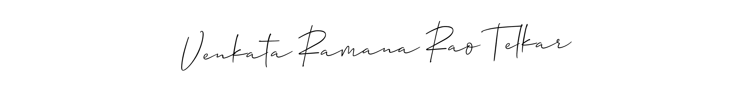 See photos of Venkata Ramana Rao Telkar official signature by Spectra . Check more albums & portfolios. Read reviews & check more about Allison_Script font. Venkata Ramana Rao Telkar signature style 2 images and pictures png