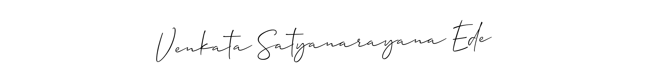 Once you've used our free online signature maker to create your best signature Allison_Script style, it's time to enjoy all of the benefits that Venkata Satyanarayana Ede name signing documents. Venkata Satyanarayana Ede signature style 2 images and pictures png