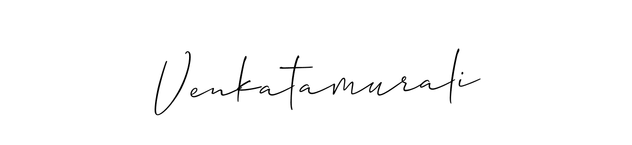 Also we have Venkatamurali name is the best signature style. Create professional handwritten signature collection using Allison_Script autograph style. Venkatamurali signature style 2 images and pictures png