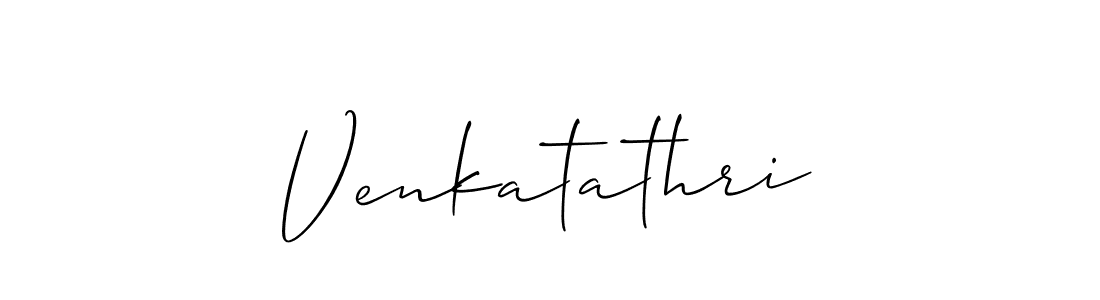 Best and Professional Signature Style for Venkatathri. Allison_Script Best Signature Style Collection. Venkatathri signature style 2 images and pictures png