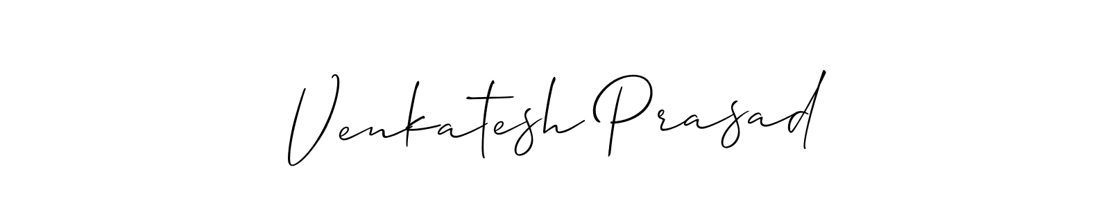 Venkatesh Prasad stylish signature style. Best Handwritten Sign (Allison_Script) for my name. Handwritten Signature Collection Ideas for my name Venkatesh Prasad. Venkatesh Prasad signature style 2 images and pictures png