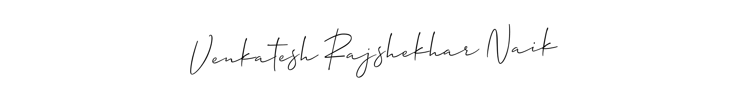 Venkatesh Rajshekhar Naik stylish signature style. Best Handwritten Sign (Allison_Script) for my name. Handwritten Signature Collection Ideas for my name Venkatesh Rajshekhar Naik. Venkatesh Rajshekhar Naik signature style 2 images and pictures png