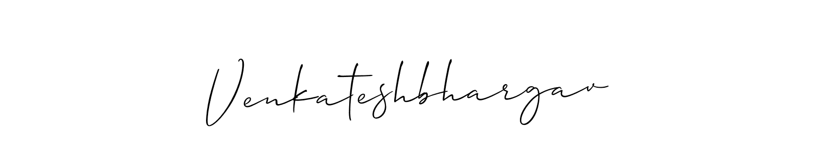 Also You can easily find your signature by using the search form. We will create Venkateshbhargav name handwritten signature images for you free of cost using Allison_Script sign style. Venkateshbhargav signature style 2 images and pictures png