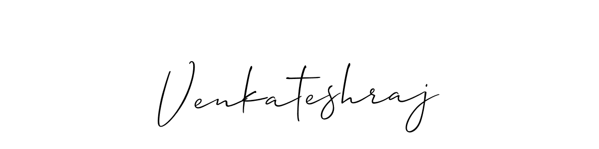 Create a beautiful signature design for name Venkateshraj. With this signature (Allison_Script) fonts, you can make a handwritten signature for free. Venkateshraj signature style 2 images and pictures png