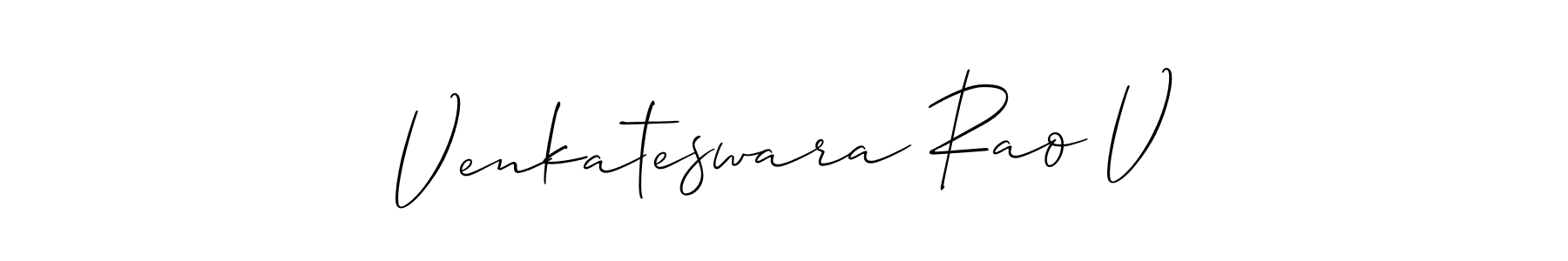 Similarly Allison_Script is the best handwritten signature design. Signature creator online .You can use it as an online autograph creator for name Venkateswara Rao V. Venkateswara Rao V signature style 2 images and pictures png