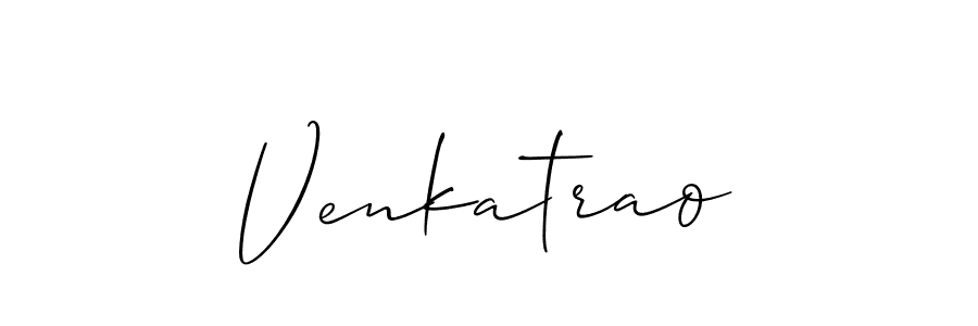 Venkatrao stylish signature style. Best Handwritten Sign (Allison_Script) for my name. Handwritten Signature Collection Ideas for my name Venkatrao. Venkatrao signature style 2 images and pictures png