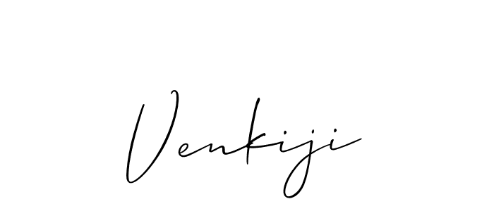 Also You can easily find your signature by using the search form. We will create Venkiji name handwritten signature images for you free of cost using Allison_Script sign style. Venkiji signature style 2 images and pictures png