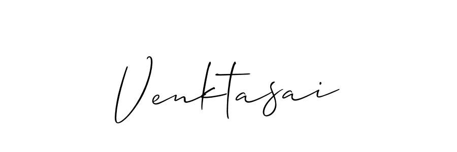 Also You can easily find your signature by using the search form. We will create Venktasai name handwritten signature images for you free of cost using Allison_Script sign style. Venktasai signature style 2 images and pictures png