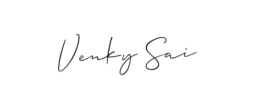 See photos of Venky Sai official signature by Spectra . Check more albums & portfolios. Read reviews & check more about Allison_Script font. Venky Sai signature style 2 images and pictures png