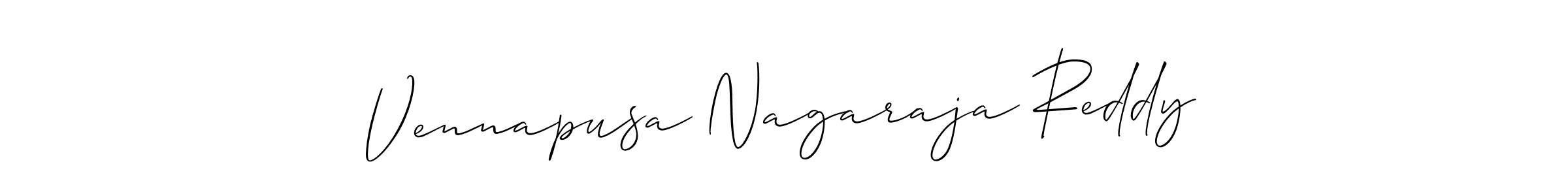 Also You can easily find your signature by using the search form. We will create Vennapusa Nagaraja Reddy name handwritten signature images for you free of cost using Allison_Script sign style. Vennapusa Nagaraja Reddy signature style 2 images and pictures png