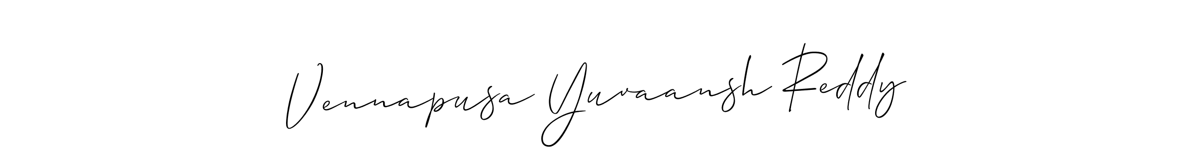 Best and Professional Signature Style for Vennapusa Yuvaansh Reddy. Allison_Script Best Signature Style Collection. Vennapusa Yuvaansh Reddy signature style 2 images and pictures png