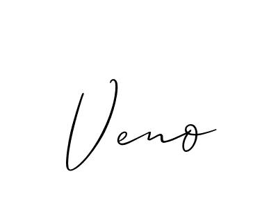 Make a beautiful signature design for name Veno. Use this online signature maker to create a handwritten signature for free. Veno signature style 2 images and pictures png