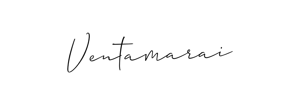 Create a beautiful signature design for name Ventamarai. With this signature (Allison_Script) fonts, you can make a handwritten signature for free. Ventamarai signature style 2 images and pictures png