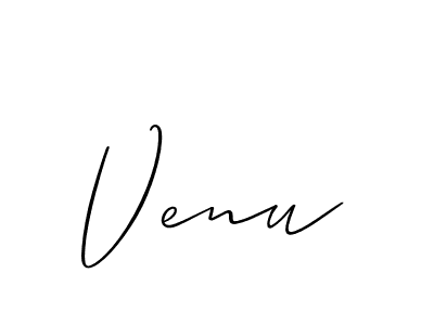 Similarly Allison_Script is the best handwritten signature design. Signature creator online .You can use it as an online autograph creator for name Venu. Venu signature style 2 images and pictures png