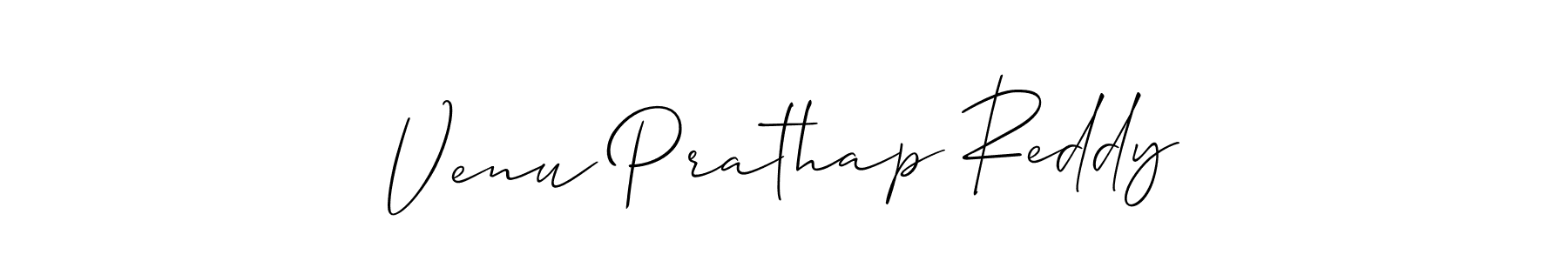 Make a beautiful signature design for name Venu Prathap Reddy. Use this online signature maker to create a handwritten signature for free. Venu Prathap Reddy signature style 2 images and pictures png