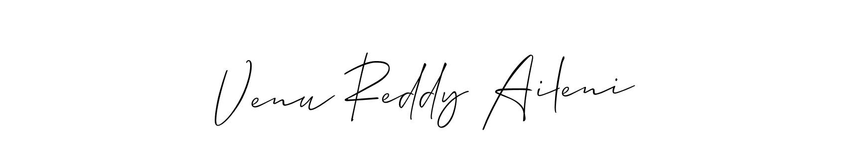 Here are the top 10 professional signature styles for the name Venu Reddy Aileni. These are the best autograph styles you can use for your name. Venu Reddy Aileni signature style 2 images and pictures png