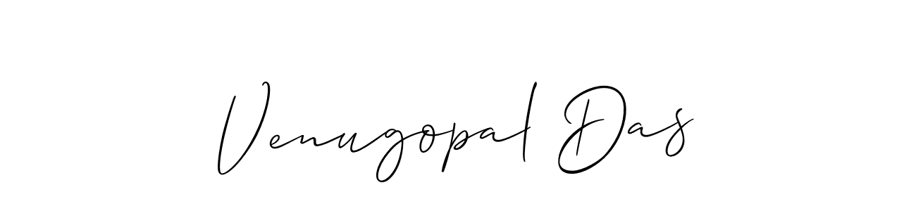 This is the best signature style for the Venugopal Das name. Also you like these signature font (Allison_Script). Mix name signature. Venugopal Das signature style 2 images and pictures png