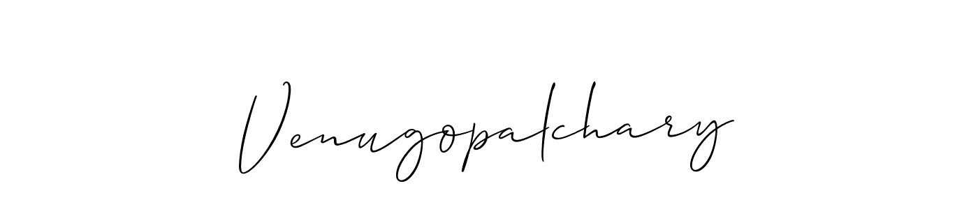 Make a beautiful signature design for name Venugopalchary. Use this online signature maker to create a handwritten signature for free. Venugopalchary signature style 2 images and pictures png