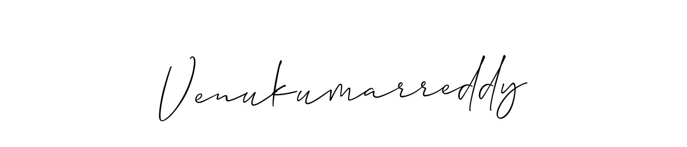 Also we have Venukumarreddy name is the best signature style. Create professional handwritten signature collection using Allison_Script autograph style. Venukumarreddy signature style 2 images and pictures png