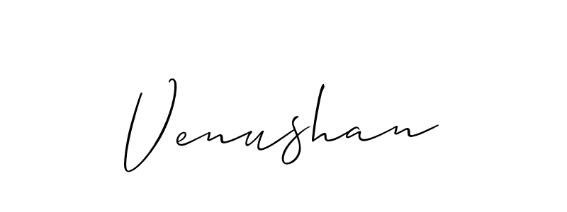 Make a short Venushan signature style. Manage your documents anywhere anytime using Allison_Script. Create and add eSignatures, submit forms, share and send files easily. Venushan signature style 2 images and pictures png