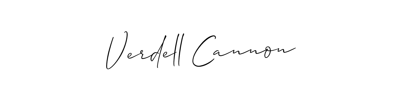 Here are the top 10 professional signature styles for the name Verdell Cannon. These are the best autograph styles you can use for your name. Verdell Cannon signature style 2 images and pictures png