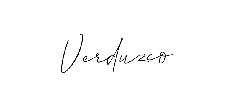 Make a short Verduzco signature style. Manage your documents anywhere anytime using Allison_Script. Create and add eSignatures, submit forms, share and send files easily. Verduzco signature style 2 images and pictures png