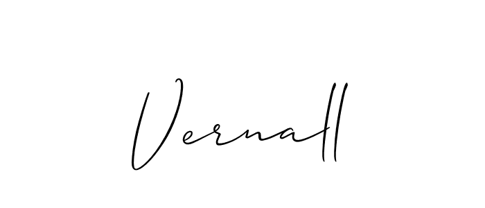 The best way (Allison_Script) to make a short signature is to pick only two or three words in your name. The name Vernall include a total of six letters. For converting this name. Vernall signature style 2 images and pictures png