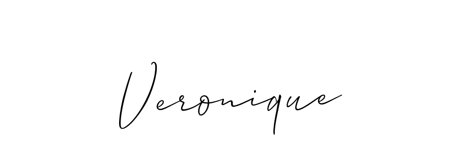 How to Draw Veronique signature style? Allison_Script is a latest design signature styles for name Veronique. Veronique signature style 2 images and pictures png