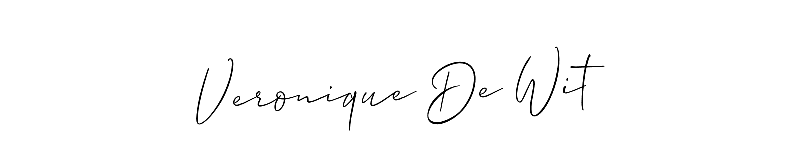 You can use this online signature creator to create a handwritten signature for the name Veronique De Wit. This is the best online autograph maker. Veronique De Wit signature style 2 images and pictures png