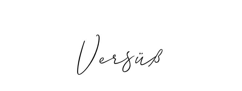 Check out images of Autograph of Versüß name. Actor Versüß Signature Style. Allison_Script is a professional sign style online. Versüß signature style 2 images and pictures png