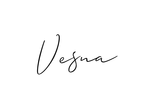 This is the best signature style for the Vesna name. Also you like these signature font (Allison_Script). Mix name signature. Vesna signature style 2 images and pictures png