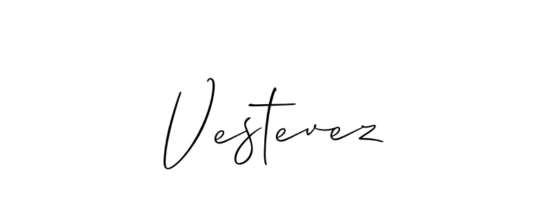 This is the best signature style for the Vestevez name. Also you like these signature font (Allison_Script). Mix name signature. Vestevez signature style 2 images and pictures png