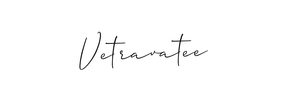 if you are searching for the best signature style for your name Vetravatee. so please give up your signature search. here we have designed multiple signature styles  using Allison_Script. Vetravatee signature style 2 images and pictures png