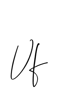 You should practise on your own different ways (Allison_Script) to write your name (Vf) in signature. don't let someone else do it for you. Vf signature style 2 images and pictures png