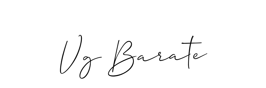 You can use this online signature creator to create a handwritten signature for the name Vg Barate. This is the best online autograph maker. Vg Barate signature style 2 images and pictures png