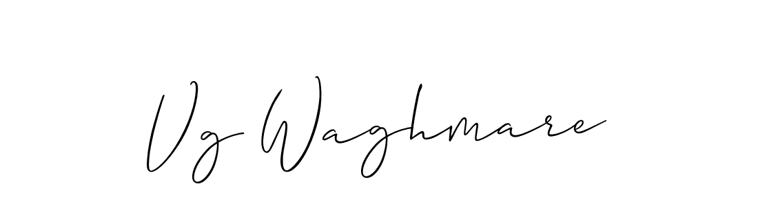 You should practise on your own different ways (Allison_Script) to write your name (Vg Waghmare) in signature. don't let someone else do it for you. Vg Waghmare signature style 2 images and pictures png