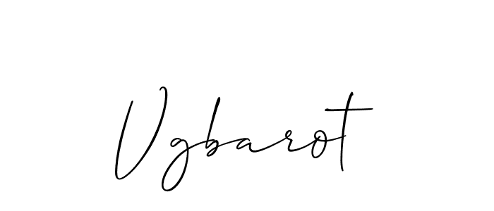 You should practise on your own different ways (Allison_Script) to write your name (Vgbarot) in signature. don't let someone else do it for you. Vgbarot signature style 2 images and pictures png