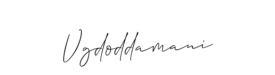 Similarly Allison_Script is the best handwritten signature design. Signature creator online .You can use it as an online autograph creator for name Vgdoddamani. Vgdoddamani signature style 2 images and pictures png