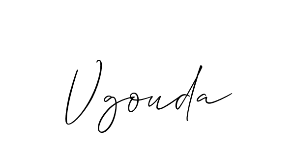 Best and Professional Signature Style for Vgouda. Allison_Script Best Signature Style Collection. Vgouda signature style 2 images and pictures png