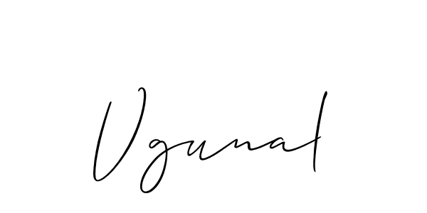 You can use this online signature creator to create a handwritten signature for the name Vgunal. This is the best online autograph maker. Vgunal signature style 2 images and pictures png