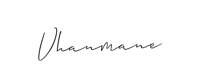 Similarly Allison_Script is the best handwritten signature design. Signature creator online .You can use it as an online autograph creator for name Vhanmane. Vhanmane signature style 2 images and pictures png