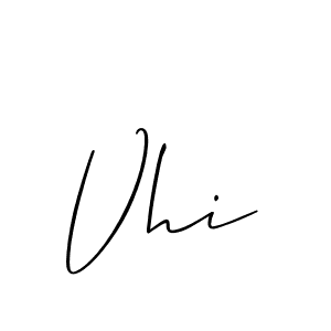 It looks lik you need a new signature style for name Vhi. Design unique handwritten (Allison_Script) signature with our free signature maker in just a few clicks. Vhi signature style 2 images and pictures png