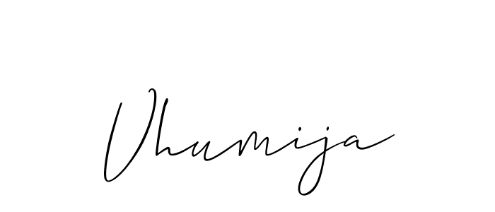 Make a beautiful signature design for name Vhumija. Use this online signature maker to create a handwritten signature for free. Vhumija signature style 2 images and pictures png