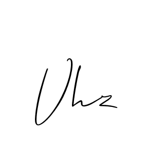 Best and Professional Signature Style for Vhz. Allison_Script Best Signature Style Collection. Vhz signature style 2 images and pictures png