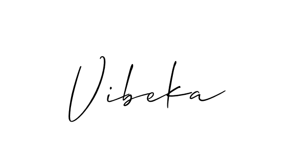 Once you've used our free online signature maker to create your best signature Allison_Script style, it's time to enjoy all of the benefits that Vibeka name signing documents. Vibeka signature style 2 images and pictures png